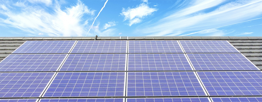 カリヤテントの太陽光発電